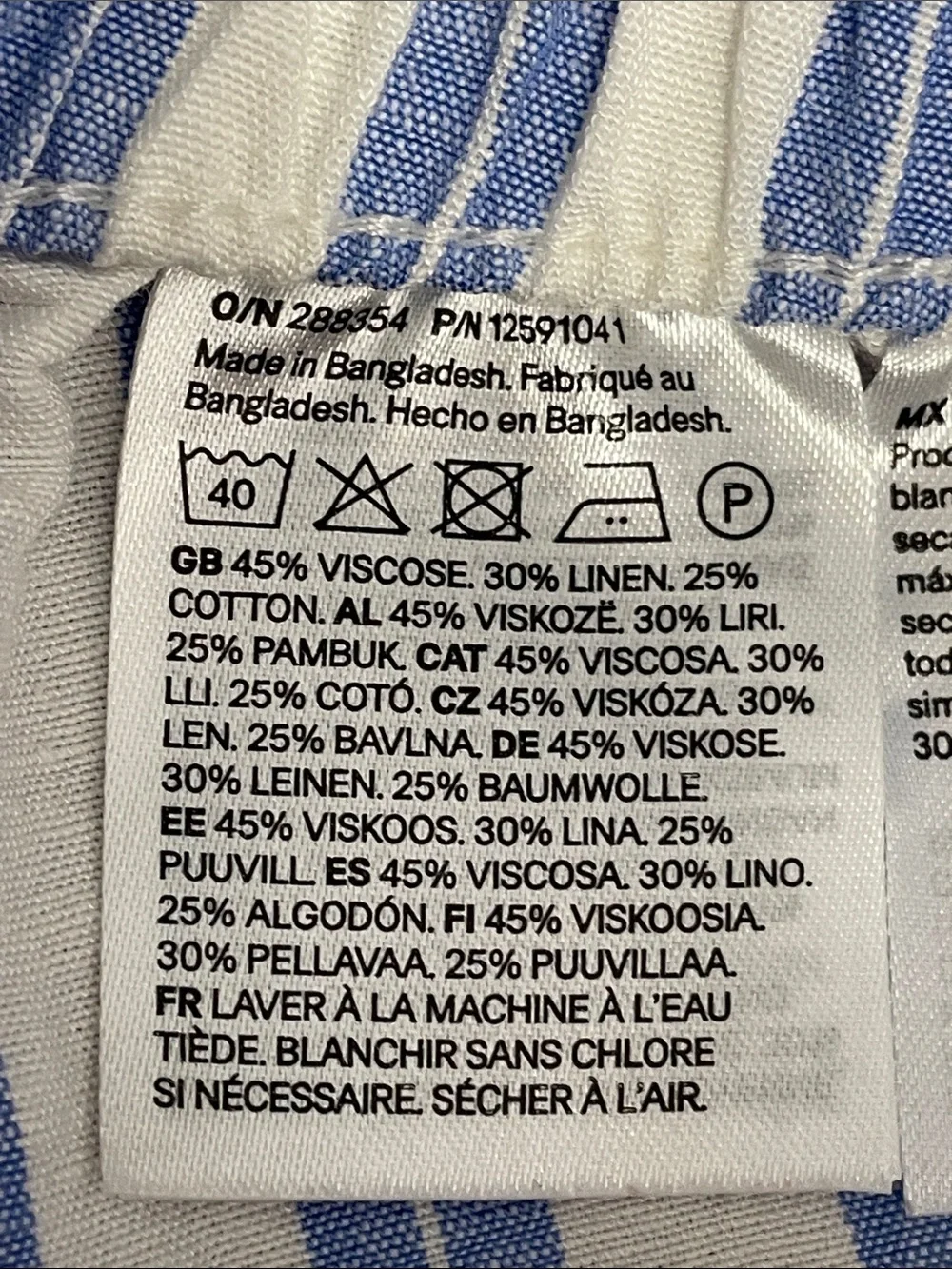 H&M lightweight cropped
